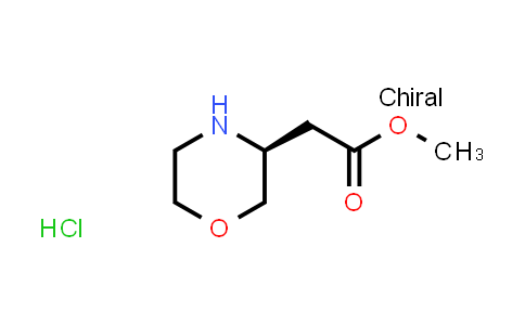 CAS No. 1799443-47-2, Methyl (S)-2-(morpholin-3-yl)acetate hydrochloride