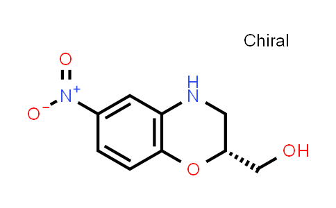 CAS No. 1799541-28-8, (R)-(6-Nitro-3,4-dihydro-2H-benzo[b][1,4]oxazin-2-yl)methanol