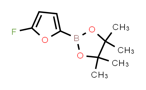 CAS No. 1799614-84-8, 2-(5-fluorofuran-2-yl)-4,4,5,5-tetramethyl-1,3,2-dioxaborolane