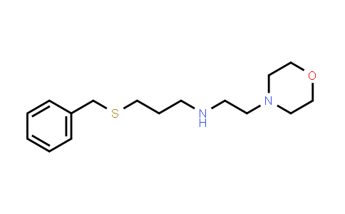 CAS No. 1799787-09-9, 3-(Benzylthio)-N-(2-morpholinoethyl)propan-1-amine