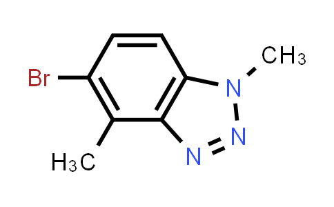 CAS No. 1799973-88-8, 5-Bromo-1,4-dimethyl-1H-benzotriazole