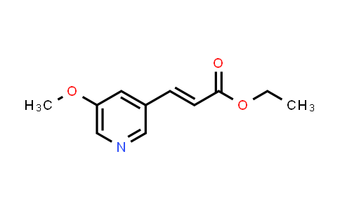 CAS No. 1799975-80-6, (E)-Ethyl 3-(5-methoxypyridin-3-yl)acrylate