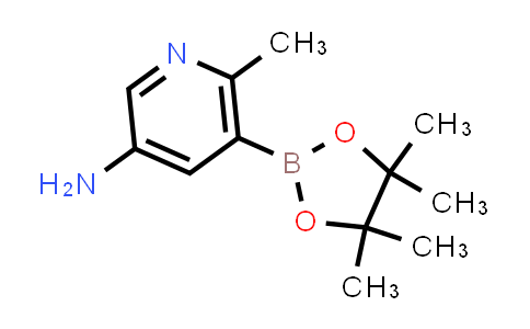 CAS No. 1800401-67-5, 6-Methyl-5-(4,4,5,5-tetramethyl-1,3,2-dioxaborolan-2-yl)pyridin-3-amine