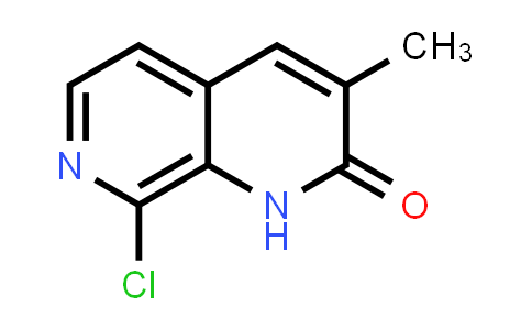 CAS No. 1801158-62-2, 8-Chloro-3-methyl-1,7-naphthyridin-2(1H)-one