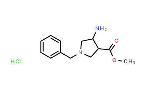 CAS No. 1801292-60-3, Methyl 4-amino-1-benzylpyrrolidine-3-carboxylate hydrochloride