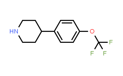 CAS No. 180160-91-2, 4-(4-(Trifluoromethoxy)phenyl)piperidine