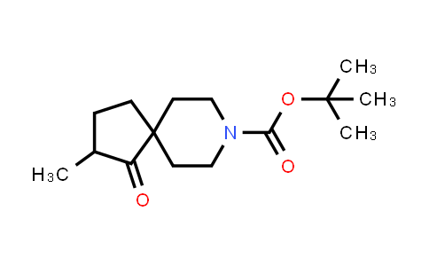 CAS No. 1801766-72-2, tert-Butyl 2-methyl-1-oxo-8-azaspiro[4.5]decane-8-carboxylate
