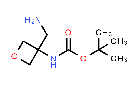 CAS No. 1802048-96-9, tert-Butyl N-[3-(aminomethyl)oxetan-3-yl]carbamate