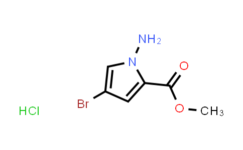 CAS No. 1802489-57-1, Methyl 1-amino-4-bromo-1H-pyrrole-2-carboxylate hydrochloride