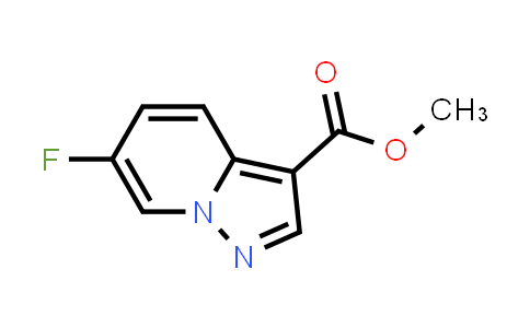 CAS No. 1802489-63-9, Methyl 6-fluoropyrazolo[1,5-a]pyridine-3-carboxylate