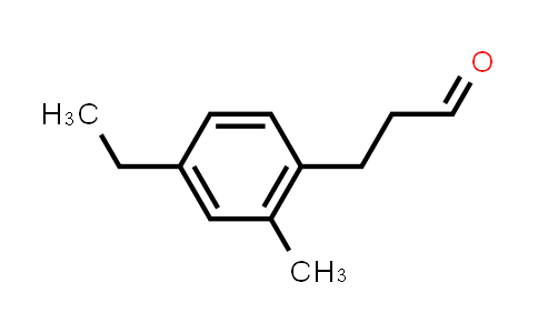 CAS No. 180274-34-4, Benzenepropanal, 4-ethyl-2-methyl-