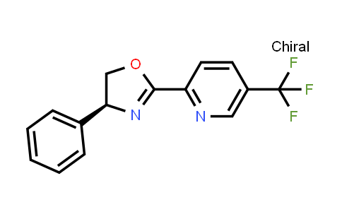CAS No. 1803416-28-5, (S)-4-Phenyl-2-(5-(trifluoromethyl)pyridin-2-yl)-4,5-dihydrooxazole