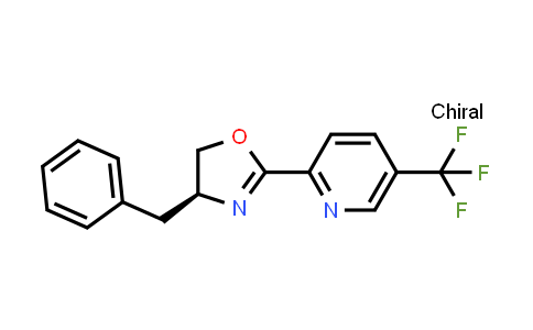 CAS No. 1803416-29-6, (S)-4-Benzyl-2-(5-(trifluoromethyl)pyridin-2-yl)-4,5-dihydrooxazole