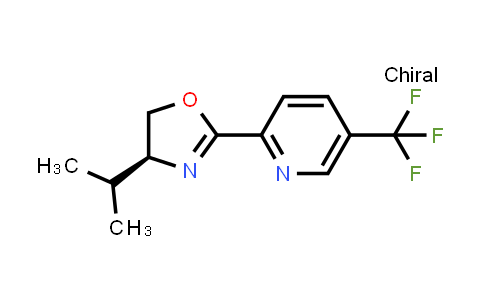 CAS No. 1803416-30-9, (S)-4-Isopropyl-2-(5-(trifluoromethyl)pyridin-2-yl)-4,5-dihydrooxazole