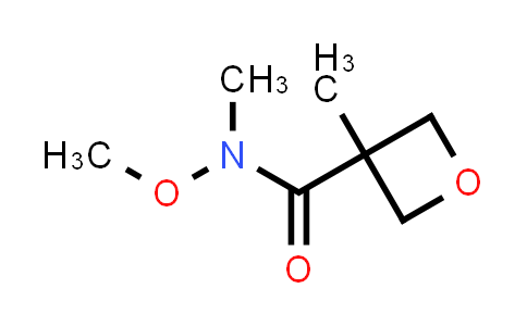 CAS No. 1803571-63-2, N-Methoxy-N,3-dimethyloxetane-3-carboxamide