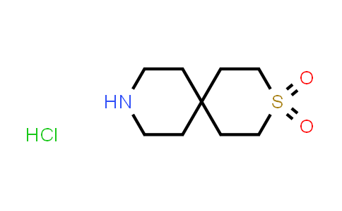 CAS No. 1803582-31-1, 3-Thia-9-azaspiro[5.5]undecane 3,3-dioxide hydrochloride