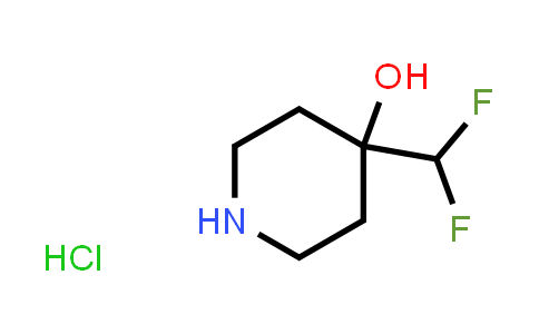 CAS No. 1803595-35-8, 4-(Difluoromethyl)piperidin-4-ol hydrochloride