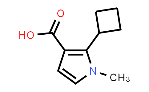 CAS No. 1803597-67-2, 2-Cyclobutyl-1-methyl-1H-pyrrole-3-carboxylic acid