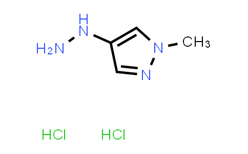 CAS No. 1803599-63-4, 4-Hydrazinyl-1-methyl-1H-pyrazole dihydrochloride