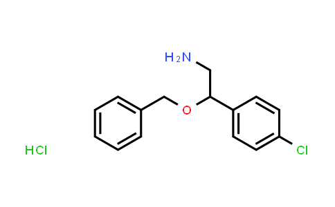 CAS No. 1803609-96-2, 2-(Benzyloxy)-2-(4-chlorophenyl)ethan-1-amine hydrochloride