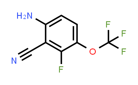 CAS No. 1803788-42-2, Benzonitrile, 6-amino-2-fluoro-3-(trifluoromethoxy)-