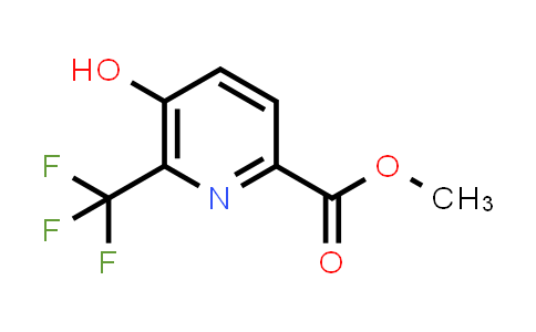 CAS No. 1804445-91-7, Methyl 5-hydroxy-6-(trifluoromethyl)picolinate