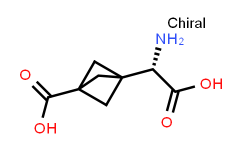 CAS No. 180465-02-5, (S)-3-(Amino(carboxy)methyl)bicyclo[1.1.1]pentane-1-carboxylic acid