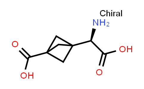 CAS No. 180465-05-8, (R)-3-(Amino(carboxy)methyl)bicyclo[1.1.1]pentane-1-carboxylic acid