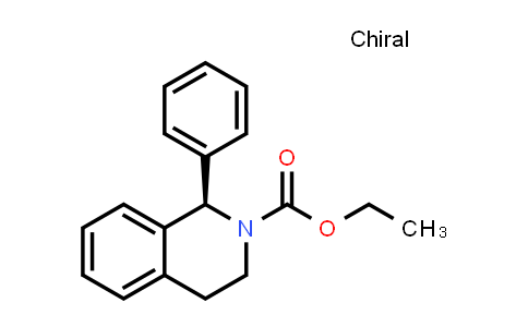 CAS No. 180468-41-1, (R)-ethyl 1-phenyl-3,4-dihydroisoquinoline-2(1H)-carboxylate