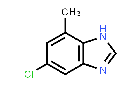 CAS No. 180508-09-2, 5-Chloro-7-methyl-1H-benzo[d]imidazole