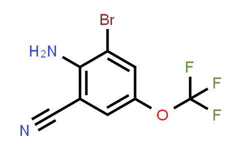 CAS No. 1805104-45-3, Benzonitrile, 2-amino-3-bromo-5-(trifluoromethoxy)-