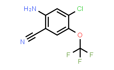 CAS No. 1805221-35-5, Benzonitrile, 2-amino-4-chloro-5-(trifluoromethoxy)-