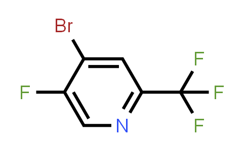 CAS No. 1805249-20-0, Pyridine, 4-bromo-5-fluoro-2-(trifluoromethyl)-