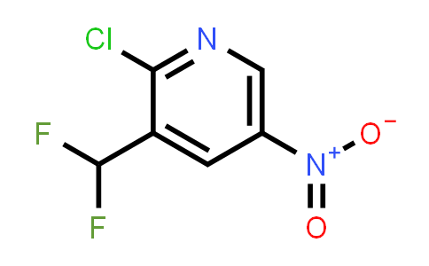 CAS No. 1805315-55-2, 2-Chloro-3-(difluoromethyl)-5-nitropyridine