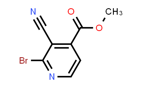 CAS No. 1805522-01-3, Methyl 2-bromo-3-cyanoisonicotinate