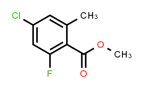 CAS No. 1805525-21-6, Methyl 4-chloro-2-fluoro-6-methylbenzoate