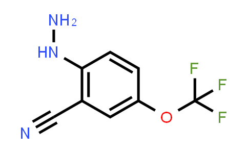 CAS No. 1805915-68-7, Benzonitrile, 2-hydrazinyl-5-(trifluoromethoxy)-