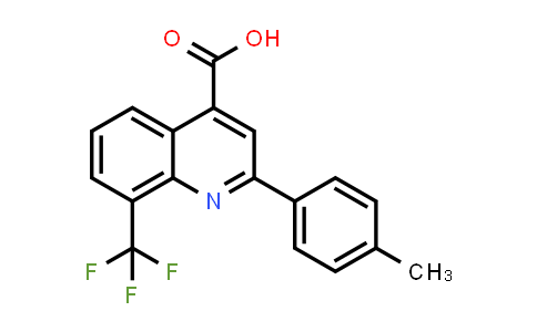 CAS No. 18060-36-1, 2-(p-Tolyl)-8-(trifluoromethyl)quinoline-4-carboxylic acid