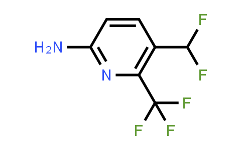 CAS No. 1806759-51-2, 2-Pyridinamine, 5-(difluoromethyl)-6-(trifluoromethyl)-