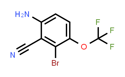 CAS No. 1806854-79-4, Benzonitrile, 6-amino-2-bromo-3-(trifluoromethoxy)-