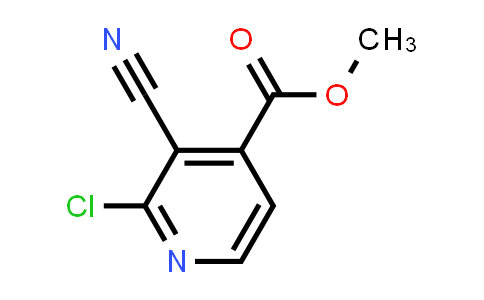 CAS No. 1807254-44-9, Methyl 2-chloro-3-cyanoisonicotinate