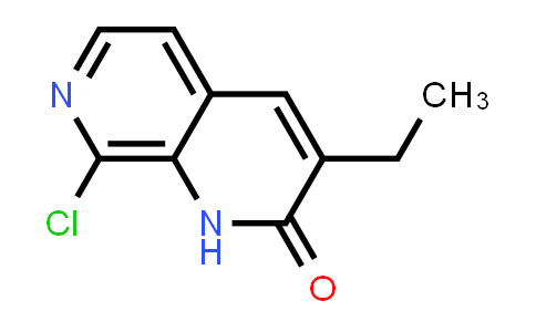 CAS No. 1807350-83-9, 8-Chloro-3-ethyl-1,7-naphthyridin-2(1H)-one