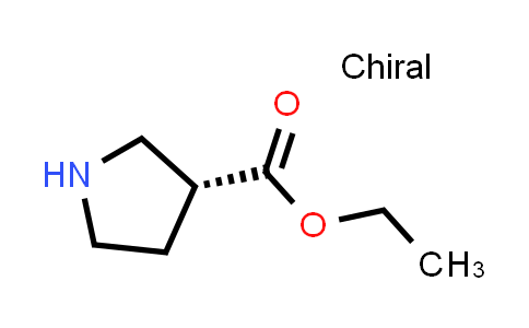 CAS No. 1807380-83-1, Ethyl (R)-pyrrolidine-3-carboxylate