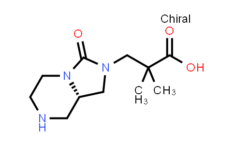 CAS No. 1808248-69-2, Imidazo[1,5-a]pyrazine-2(3H)-propanoic acid, hexahydro-α,α-dimethyl-3-oxo-, (8aS)-