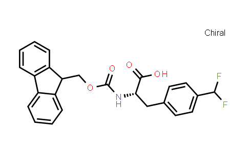 CAS No. 1808268-08-7, (S)-2-((((9H-Fluoren-9-yl)methoxy)carbonyl)amino)-3-(4-(difluoromethyl)phenyl)propanoic acid