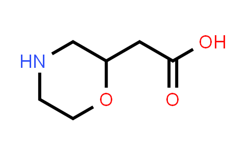 CAS No. 180863-27-8, Morpholin-2-yl-acetic acid