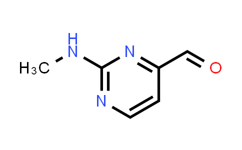 CAS No. 180869-39-0, 2-(Methylamino)-4-pyrimidinecarboxaldehyde
