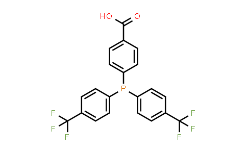 CAS No. 1808959-36-5, Bis(4-trifluoromethylphenyl)(4-carboxyphenyl)phosphine