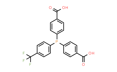 CAS No. 1808959-37-6, Bis(4-carboxyphenyl)(4-trifluoromethylphenyl)phosphine