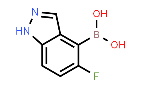 CAS No. 1808997-66-1, (5-Fluoro-1H-indazol-4-yl)boronic acid